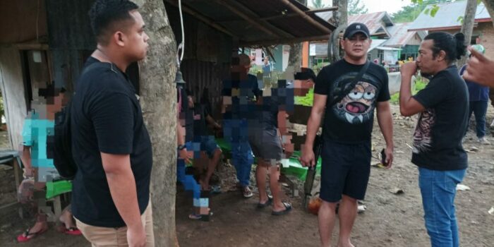 Polisi Gerebek Judi Sabung Ayam di Kota Gorontalo, 7 Orang Diringkus