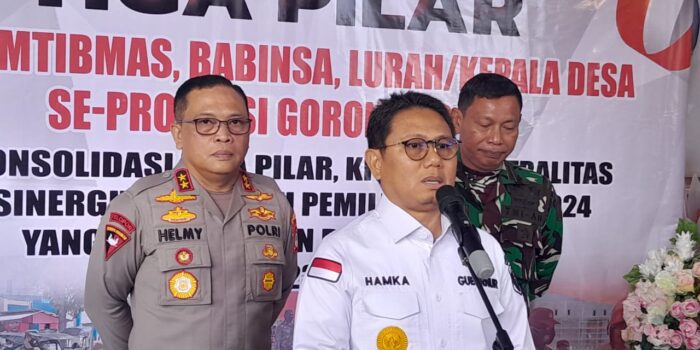 Apel Tiga Pilar di Gorontalo, Upaya Wujudkan Kamtibmas Jelang Pemilu