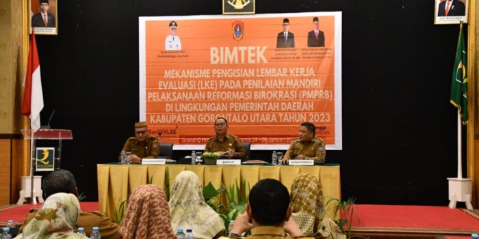 Bupati Thariq Tekankan Pentingnya Bimtek Mekanisme Pengisian LKE