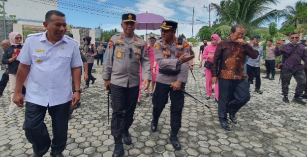 Depri Pontoh menyambut Kapolda Sulut Irjen Pol Setyo Budiyanto