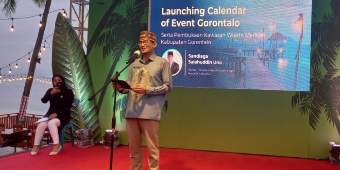 Menparekraf Launching Tiga Event di Gorontalo