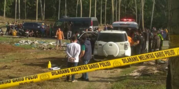 Warga Ungkap Kronologi penemuan Mayat Polisi Dalam Mobil di Gorontalo