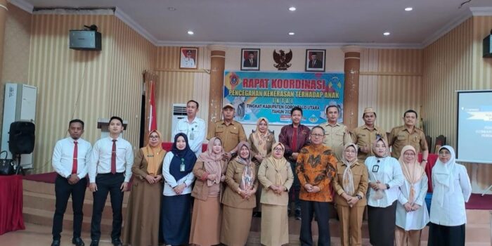 Dinas P3A Gorut Gelar Rakor Pencegahan Kekerasan Perempuan dan Anak