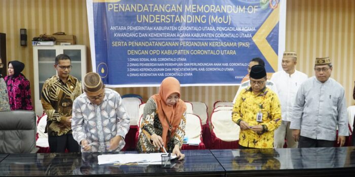 Tingkatkan Sinergitas, Bupati Thariq Tandatangani PKS Isbat Nikah