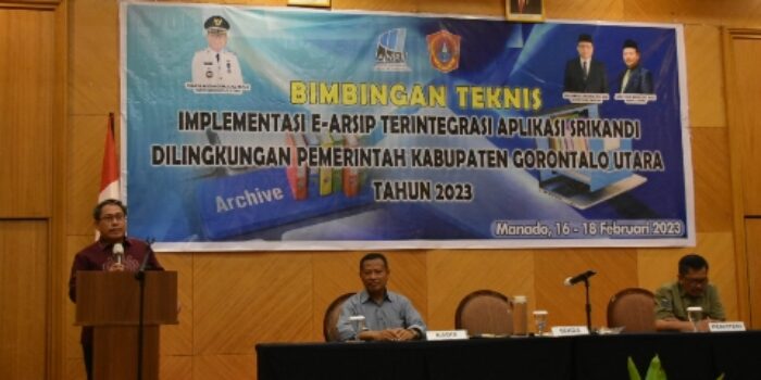 Pengarsipan Berbasis Digitalisasi di Gorontalo Utara Diminta Optimal
