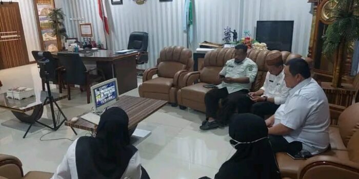Penjabup Hendriwan Hadiri Rakor Pemeriksaan LKKL dan LKPD oleh BPK RI