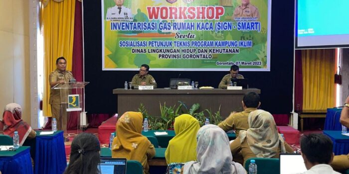 DLHK Gorontalo Sosialisasikan Penurunan Emisi Gas Rumah Kaca