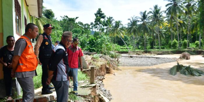 Banjir di Popayato Barat, 8 Ekor Sapi milik Warga Hanyut