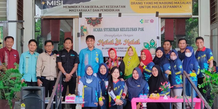 Dikes Gelar Halal Bi Halal dan Syukuran atas Terangkatnya Sebagian Nakes menjadi PPPK