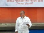 Bantuan Cadangan Beras 2023 Mulai Disalurkan di Gorontalo