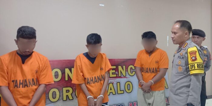 Polresta Gorontalo Kota Ringkus 3 Pengedar Obat Trihexipenidyl