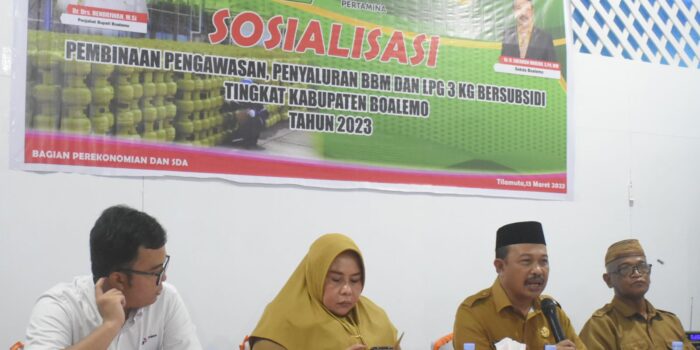 Sherman Moridu Ingatkan Pangkalan Salurkan Gas LPG Sesuai Aturan