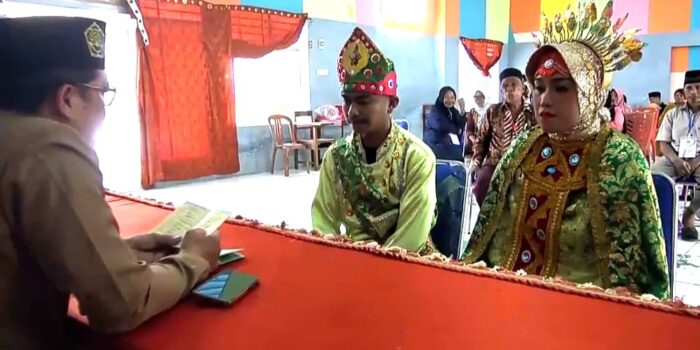 Seorang Tahanan Kasus Penganiayaan Menikah dalam Lapas Gorontalo