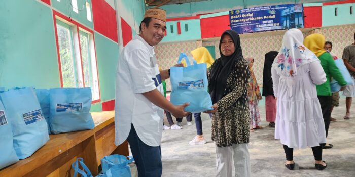 Touring Pemasyarakatan Peduli, Lapas Pohuwato Turut Bagikan Sembako