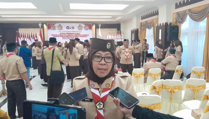 Espin Tulie Harap Pramuka Gorontalo Jadi yang Terdepan