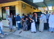 Keluarga Korban Tabrak Lari Ramai-ramai Datangi Polresta Gorontalo Kota