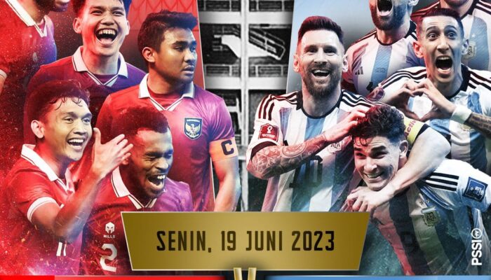 Laga Indonesia VS Argentina Bukti Kemajuan Sepak Bola Tanah Air