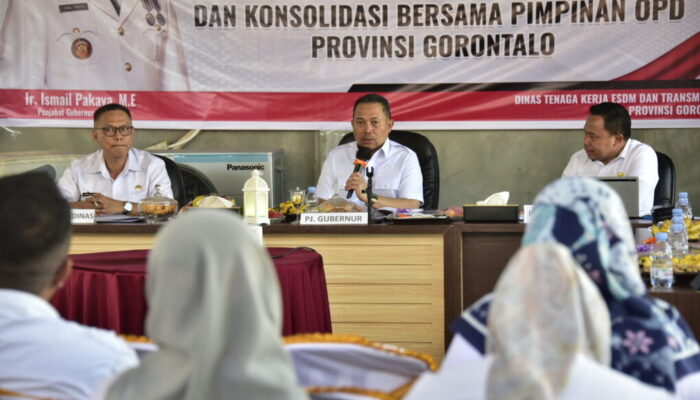 Tak Terima Laporan Masalah Tambang, Penjagub Gorontalo Warning Dinas ESDM