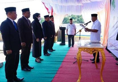 Pelantikan Pejabat di Pemda Bolmut