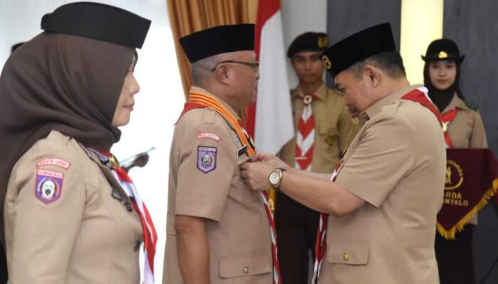 Sofyan Puhi Jabat Kakwarda Pramuka Gorontalo, Ini Harapan Penjagub