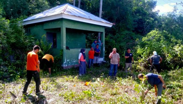 UPTD KPH VII Bone Bolango dan Gorontalo Kota Bersihkan Pos Jaga