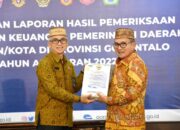 Laporkan Keuangan Pemerintah Daerah, Kota Gorontalo Sabet Opini WTP