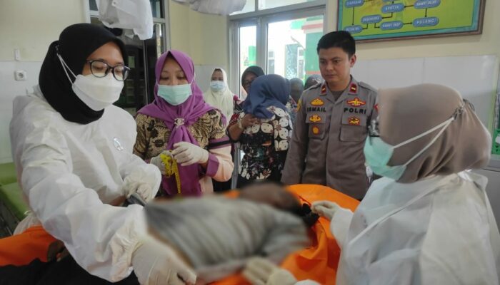 Penemuan Sosok Mayat Laki-laki di Areal Persawahan Gegerkan Warga
