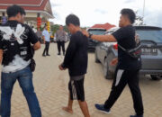 Pelaku Pencurian Kotak Amal di Gorut Menangis saat Ditangkap Polisi