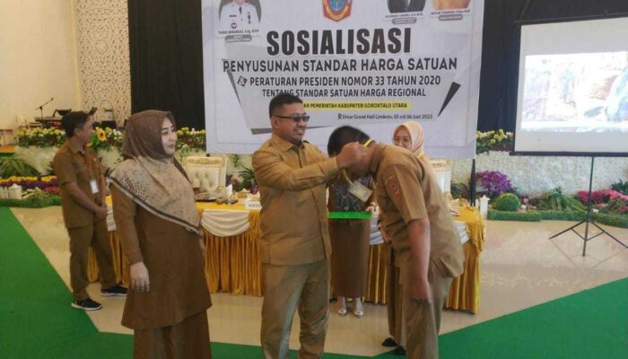 Pemda Gorut Sosialisasikan SHS dan Perpres No 33 Tahun 2022