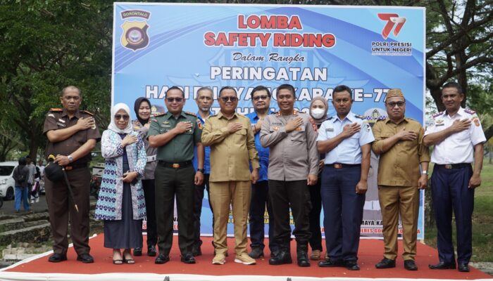 Safety Ridding Menguji Andrenalin Bupati Gorontalo Utara