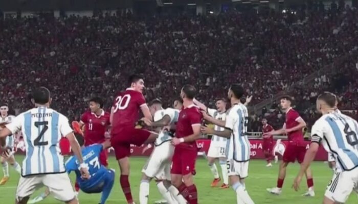 Indonesia Beri Perlawanan, Hanya Kalah 0-2 dari Argentina