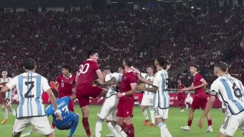 Indonesia Kalah Argentina