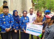 100 Pekerja Rentan di Desa Langge Terima Jamsostek BPJS Ketenagakerjaan