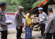 HUT Bhayangkara, Polres Bone Bolango Bantu Warga Kurang Mampu