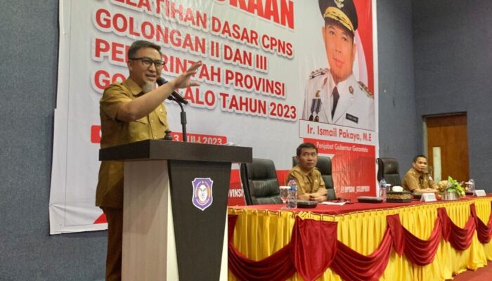 Penjabat Sekprov Gorontalo Tekankan BPSDM Tingkatkan Kompetensi ASN