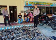 Operasi Otanaha Berakhir, 104 Knalpot Brong jadi Barang Bukti Penilangan 
