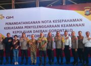 Polda Gorontalo-PT GM Kolaborasi Berantas Pemodal Pertambangan Ilegal