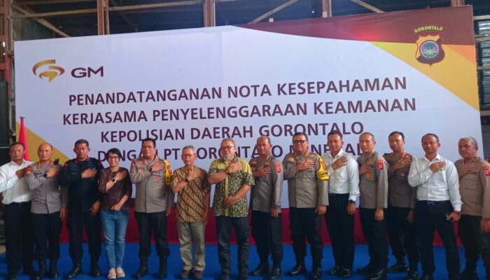 Polda Gorontalo-PT GM Kolaborasi Berantas Pemodal Pertambangan Ilegal