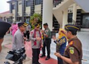 Kapolda Gorontalo Cek Kesiapan Pengamanan Pemilu di Pohuwato