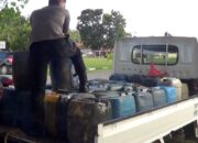 Polres Boalemo Ungkap Penimbunan 1 Ton BBM Solar Ilegal