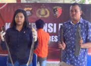 Pria Bersajam Ngamuk di Jalan Trans Boalemo Terancam 10 Tahun Penjara