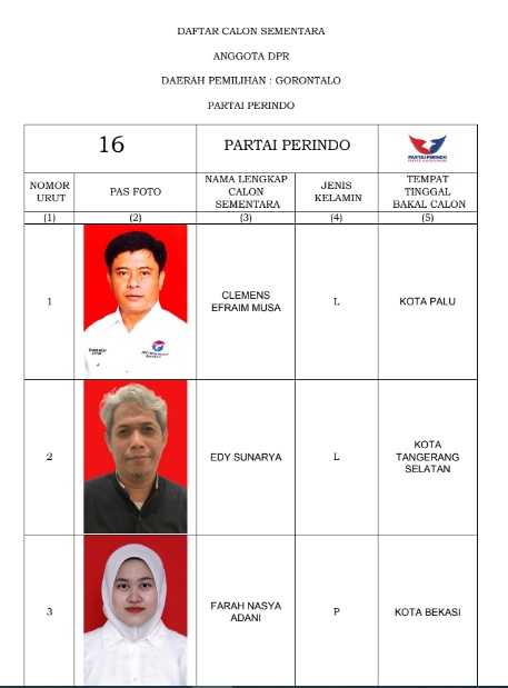 Caleg DPR