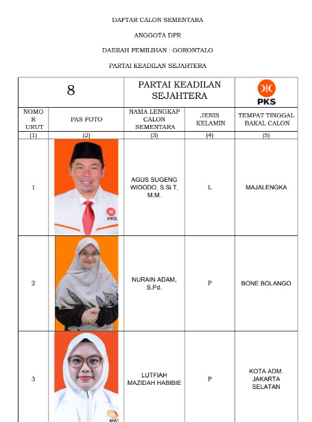 Caleg DPR