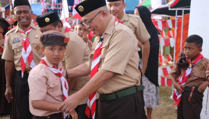 Sofyan Puhi Buka Resmi Kemah Merdeka Pohuwayama