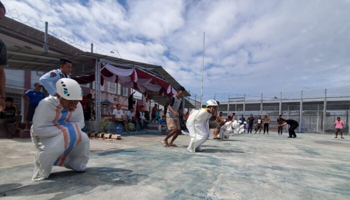Napi Lapas Pohuwato Ikuti Lomba Tradisional Meriahkan HUT RI ke-78