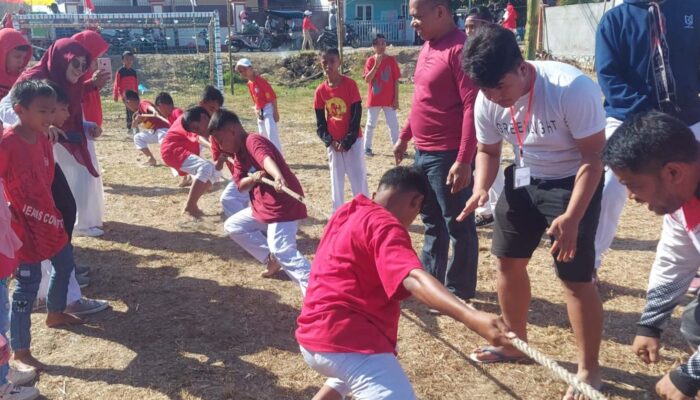 Lomba dan Jalan Sehat Peringati HUT RI ke-78 di Sipatana Berlangsung Meriah