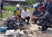Pos TNI Angkatan Laut Mulai Dibangun di Pohuwato