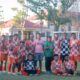 Tim H3 FC yang berhasil melaju ke babak final turnamen sepakbola kemerdekaan yang digelar Polres Pohuwato.foto: Hendrik Gani