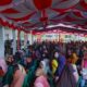 Ratusan Masyarakat Gorontalo Antusias mengikuti pelayanan kesehatan di RS Bhayangkara Polda Gorontalo. Foto: Kris/Dulohupa