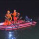 Pencarian Korban Tenggelam di Sungai Bone, Kelurahan Botu, Dumbo Raya, Kota Gorontalo saat malam hari. Foto: Kris/Dulohupa.